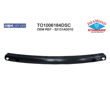 Bumper Cover Reinforcement Front CAPA for Toyota Tacoma 2001–2004