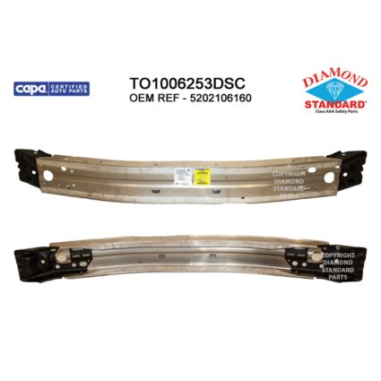 Bumper Cover Reinforcement Front To 8-20 CAPA for Toyota Avalon Camry