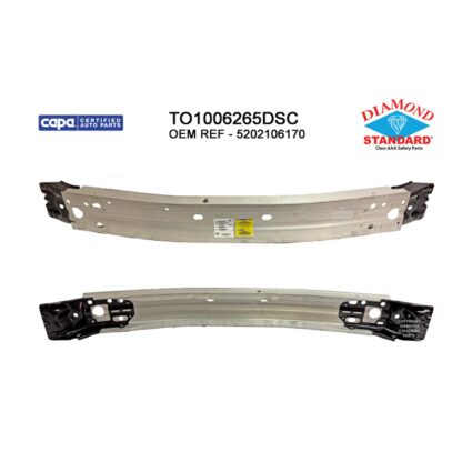 Bumper Cover Reinforcement Front From 8-20 CAPA for Toyota Avalon Camry