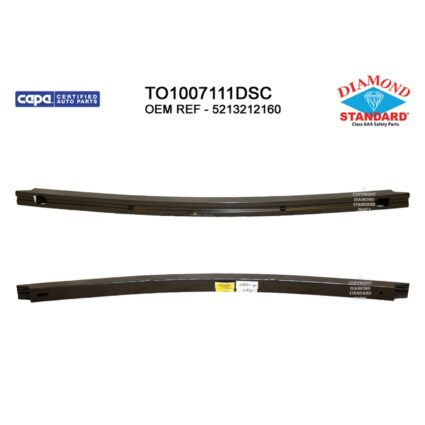 Bumper Cover Reinforcement Front Lower CAPA for Toyota Corolla Hatchback 2019–2025