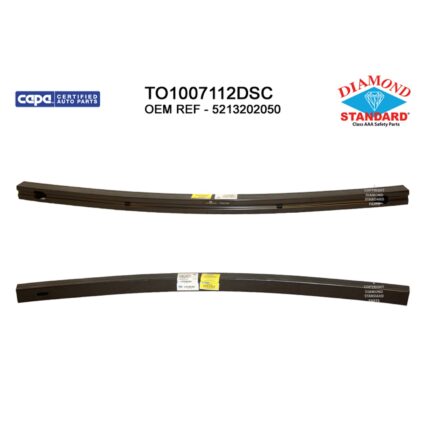 Bumper Cover Reinforcement Front Lower No. 2 CAPA for Toyota Corolla Corolla Cross