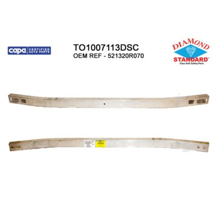 Bumper Cover Reinforcement Front Lower CAPA for Lexus NX250 NX350 NX350h NX450h+ Toyota RAV4 RAV4 Prime Venza