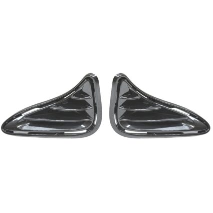 Bumper Insert Front Lamp Opening Cover w/o LED DRL 1 Pair for Toyota Corolla L LE LE Eco XLE CE 2017–2019
