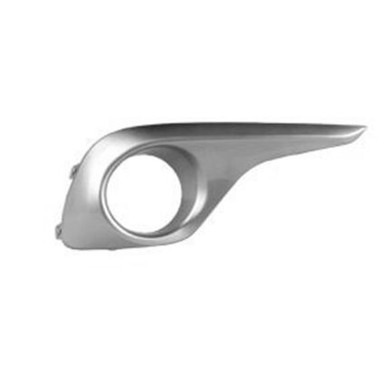 Bumper Insert Front Right Fog Lamp Opening Cover w/Fog Lamps for Toyota Highlander 2011–2013