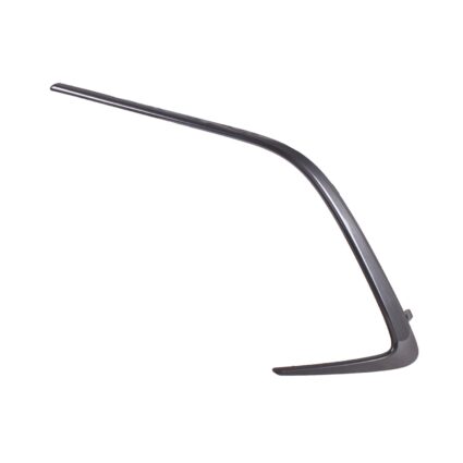 Bumper Cover Molding Front Left Grille Opening Garnish Dark Gray for Toyota Corolla Hatchback 2019–2022