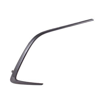 Bumper Cover Molding Front Right Grille Opening Garnish Dark Gray CAPA for Toyota Corolla Hatchback 2019–2022