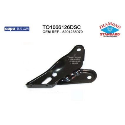 Bumper Bracket Front Left Bumper Arm CAPA for Toyota 4Runner 1999–2002