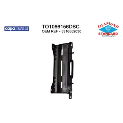 Bumper Bracket Front Left CAPA for Scion xD Toyota Yaris
