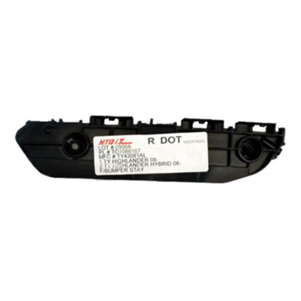 Bumper Bracket Front Left Front Bumper Stay Plastic for Toyota Highlander 2008–2010