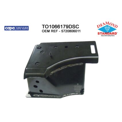 Bumper Bracket Front Left CAPA for Toyota Camry Hybrid LE Hybrid XLE Hybrid SE 2015–2017