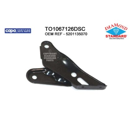 Bumper Bracket Front Right Bumper Arm CAPA for Toyota 4Runner 1999–2002