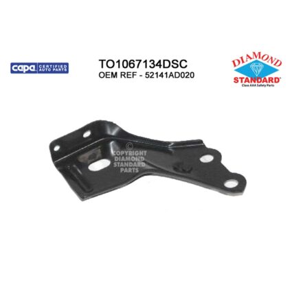 Bumper Bracket Front Right CAPA for Toyota Tacoma 2001–2004