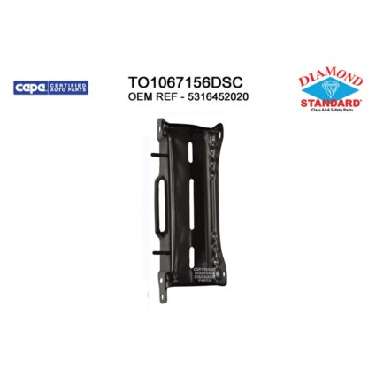 Bumper Bracket Front Right CAPA for Scion xD Toyota Yaris
