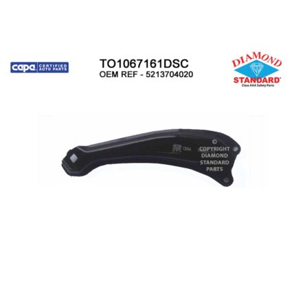 Bumper Bracket Front Right Reinforcement Bracket CAPA for Toyota Tacoma 2005–2011