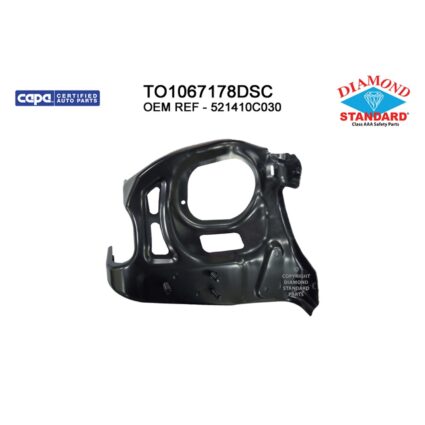 Bumper Bracket Front Right Mounting Arm CAPA for Toyota Tundra 2014–2021