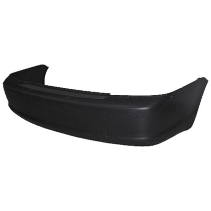 Bumper Cover Rear w/o Rear Spoiler Textured for Toyota Echo Sedan 2003–2005