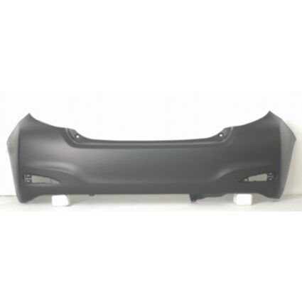 Bumper Cover Rear for Toyota Yaris Hatchback L LE 2012–2014