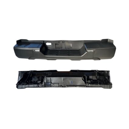 Bumper Assembly Rear w/o Parking Sensors w/Back-up Lamp w/o Tow Hitch Black for Toyota Tundra 2022–2024