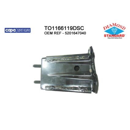 Bumper Bracket Rear Left CAPA for Toyota Prius V 2012–2018