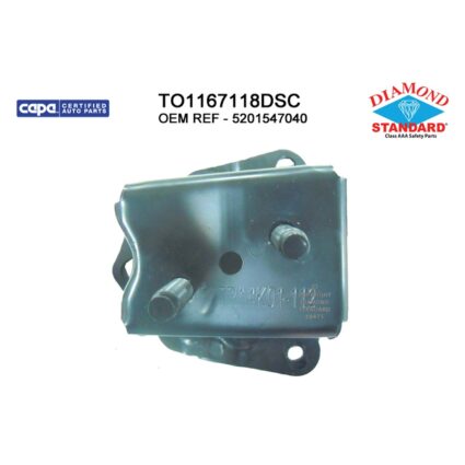 Bumper Bracket Rear Right CAPA for Toyota Prius 2010–2015