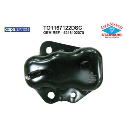 Bumper Bracket Rear Right North America Built CAPA for Toyota Corolla 2003–2013