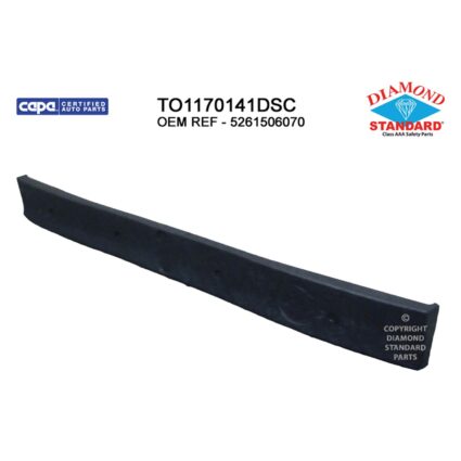 Bumper Impact Absorber Rear CAPA for Toyota Camry Hybrid LE Hybrid XLE Hybrid SE 2015–2017