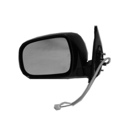 Door Mirror Assembly Left Power Matte Black for Toyota Tacoma 2005–2011