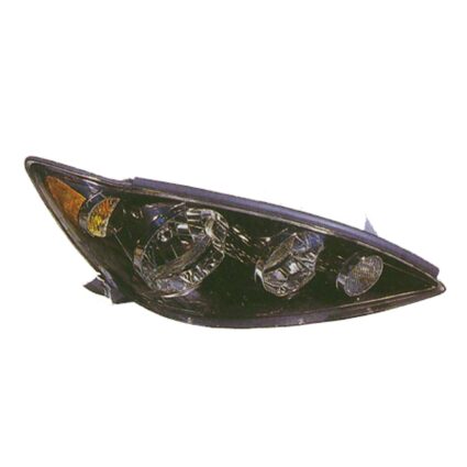 Headlight Assembly Composite Left Black USA Built for Toyota Camry SE 2005–2006