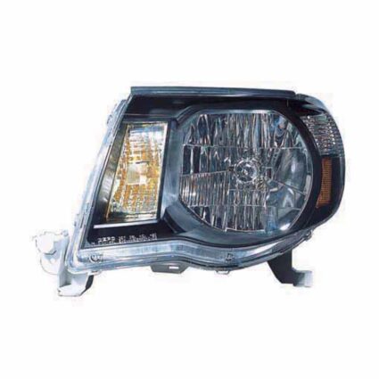 Headlight Set Black Bezel Performance Set for Toyota Tacoma 2005–2009
