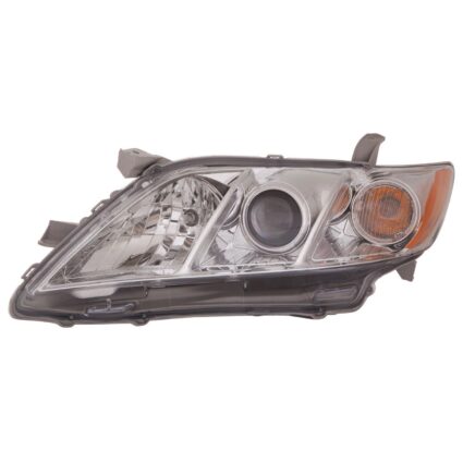 Headlight Lens Housing Left CAPA for Toyota Camry LE XLE CE Base 2007–2009