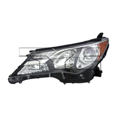 Headlight Lens Housing Left CAPA for Toyota RAV4 2013–2015