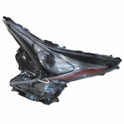 Headlight Lens Housing Left w/Fog Lamps From 2-16 CAPA for Toyota Prius 2016–2018