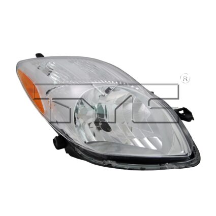 Headlight Lens Housing Right CAPA for Toyota Yaris Hatchback 2009–2011