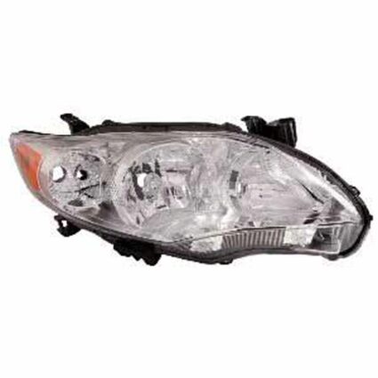 Headlight Lens Housing Right Japan Built for Toyota Corolla 2011–2013