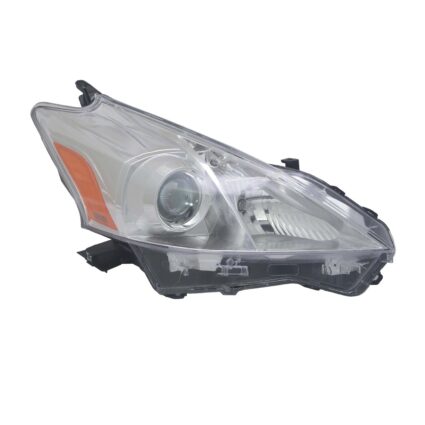 Headlight Lens Housing Right Halogen for Toyota Prius V 2012–2014