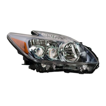 Headlight Lens Housing Right LED From 2-10 for Toyota Prius 2010–2011