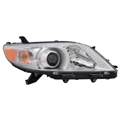 Headlight Lens Housing Right HID for Toyota Sienna 2011–2014