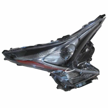 Headlight Lens Housing Right w/Fog Lamps From 2-16 CAPA for Toyota Prius 2016–2018