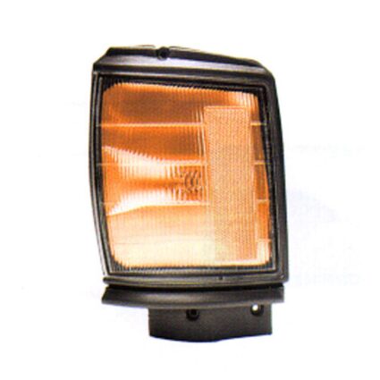 Parking Light Assembly Left Standard Black for Toyota Pickup 1987–1988