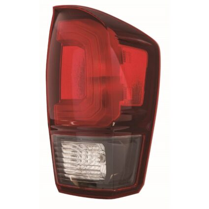 Tail Light Assembly Right w/o Black Bezel CAPA for Toyota Tacoma TRD Sport SR TRD Off-Road SR5 Base 2018–2023