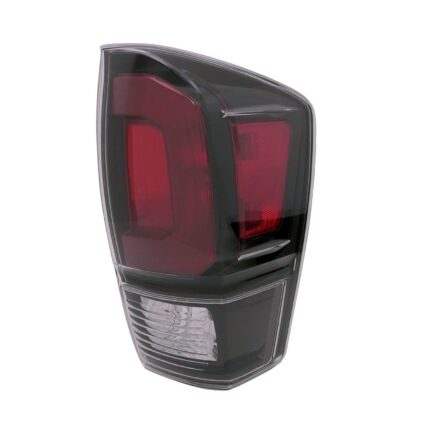 Tail Light Assembly Right w/Black Bezel CAPA for Toyota Tacoma 2020–2023