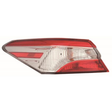 Tail Light Assembly Left Outer North America Built for Toyota Camry L LE Hybrid LE 2018–2020