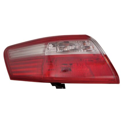 Tail Light Housing Left Outer Lamps Includes Lens USA Built CAPA for Toyota Camry 2007–2009