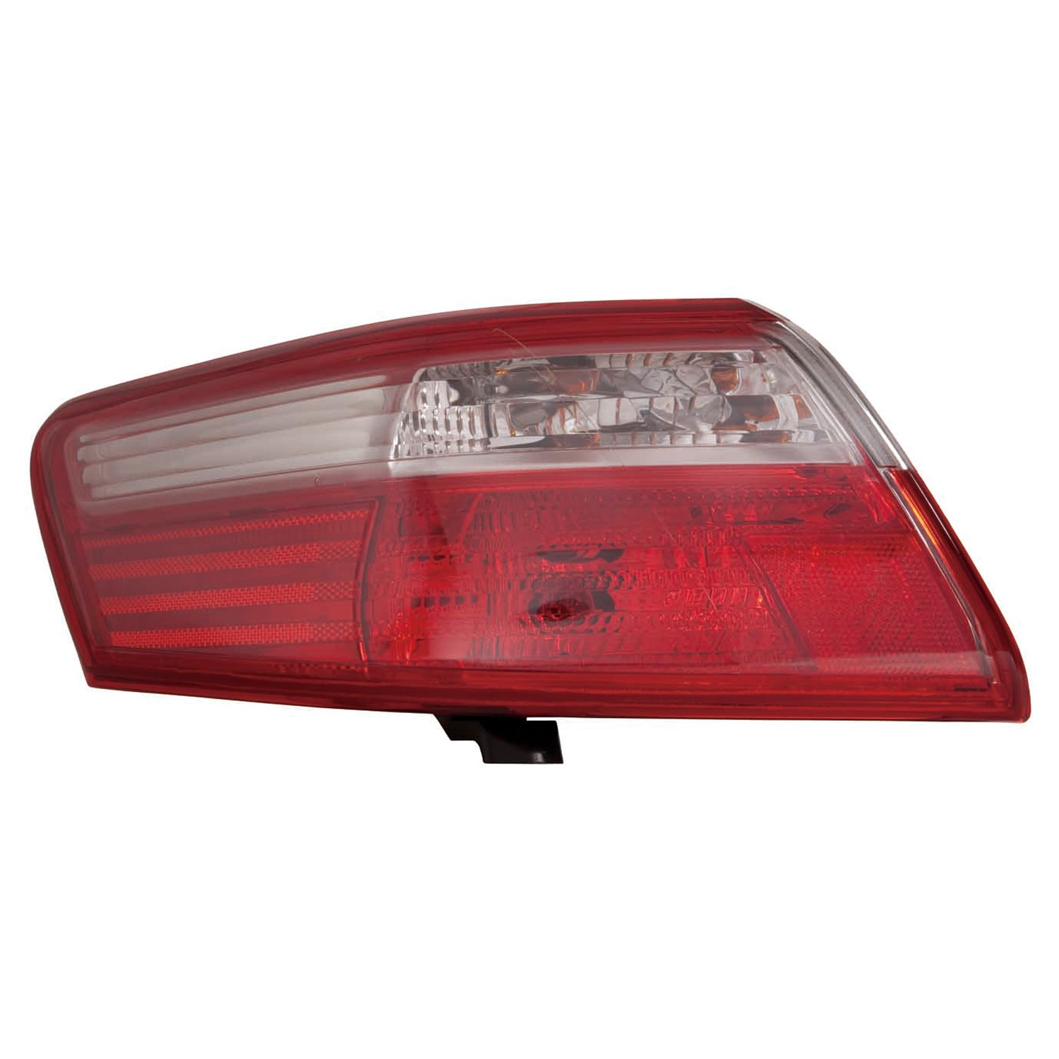 Tail Light Housing Left Outer Lamps Includes Lens USA Built CAPA for Toyota Camry 2007–2009