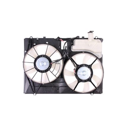 Engine Cooling Fan Assembly Motor/Blade/Shroud Dual Fan Assembly for Toyota Sienna 2007–2010