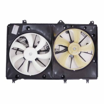 Engine Cooling Fan Assembly w/Towing Pkg Motor/Blade/Shroud/Module Assembly USA Built for Toyota Highlander Base SE Plus 2009–2013