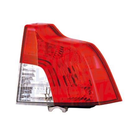 Tail Light Housing Left w/o Rear Fog Lamp Includes Lens for Volvo S40 2008–2011