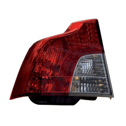 Tail Light Housing Left w/Rear Fog Lamp Includes Lens for Volvo S40 2008–2011