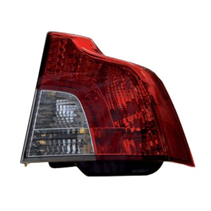 Tail Light Housing Right w/Rear Fog Lamp Includes Lens for Volvo S40 2008–2011