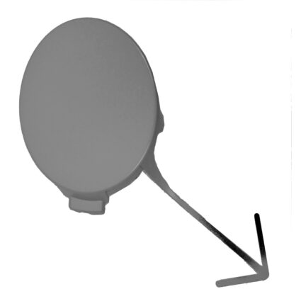 Tow Hook Cover Front Round for Volkswagen Tiguan Tiguan Limited